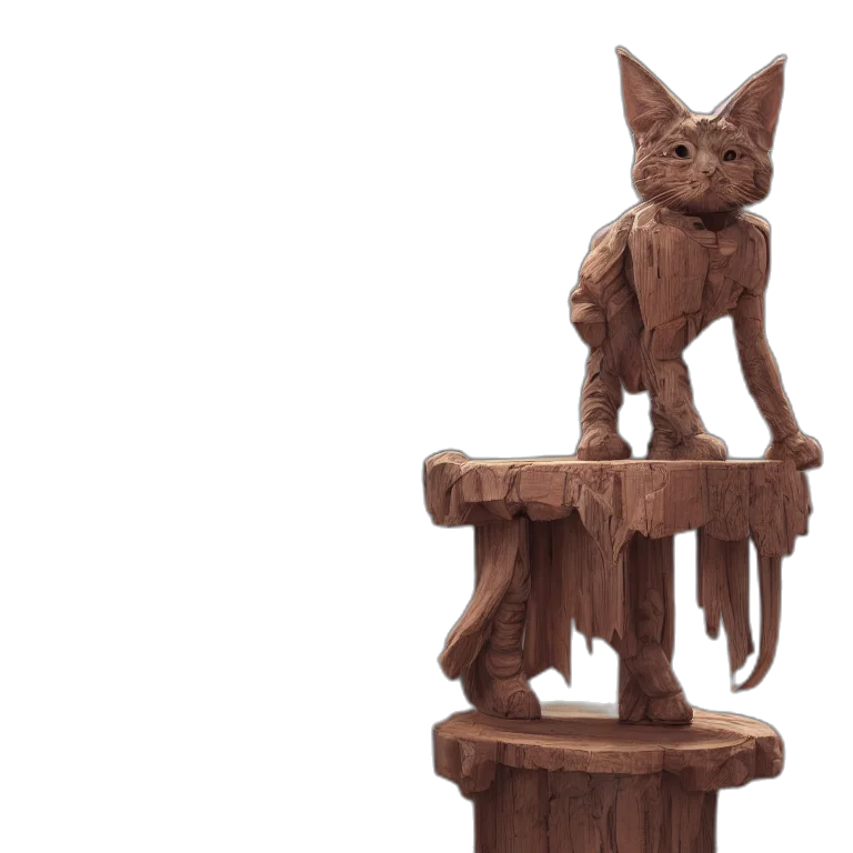 staff, furniture, 3d render, concept art, fantasy art, octane, render, art transparent PNG cut-out