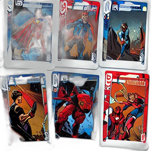 comic book art, tradind, card, game, marvel, comics, illustration transparent PNG cut-out