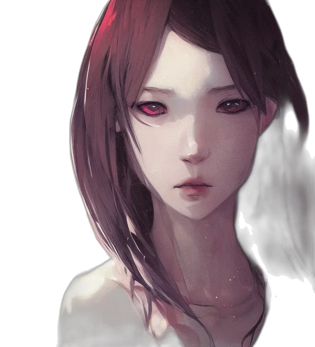 face, mask, creature, robot, fantasy art, concept art, photorealistic, anime transparent PNG cut-out
