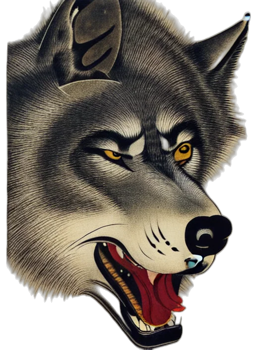 mask, face, animal, watercolor transparent PNG cut-out