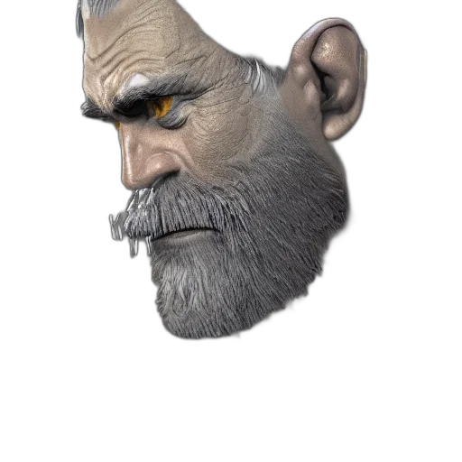 mask, face, creature, staff transparent PNG cut-out