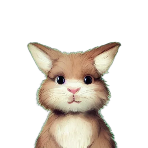 animal, face, staff, creature transparent PNG cut-out