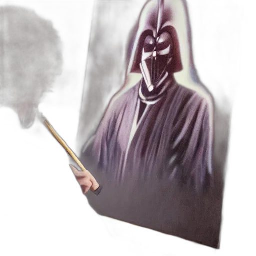 staff, mask, weapon, sword, concept art, fantasy art, photorealistic, comic book art transparent PNG cut-out