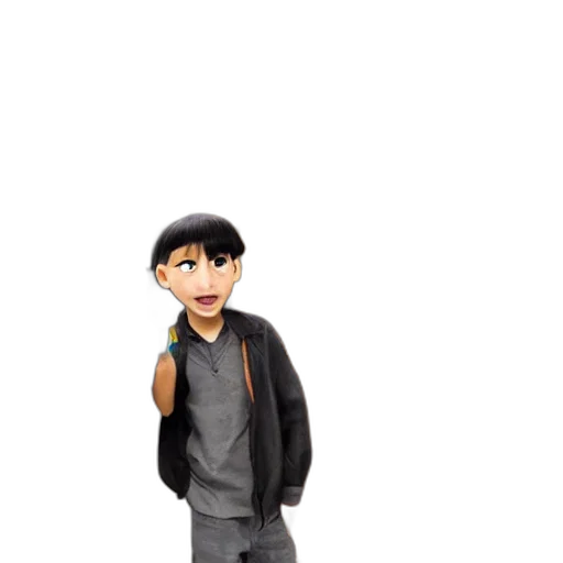 jacket, staff, cartoon, 3d render, concept art, photorealistic, tom, jerry transparent PNG cut-out