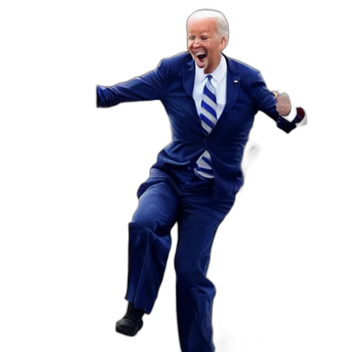 creature, robot, jacket, animal, concept art, joe, biden, robbing transparent PNG cut-out