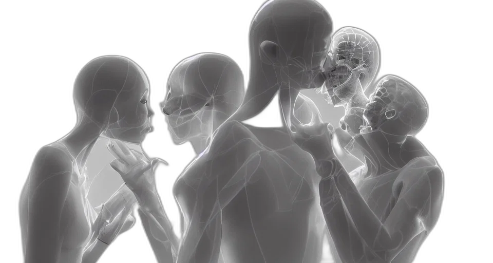 concept art, 3d render, photorealistic, underwater, outer space, xray, photos, bionic transparent PNG cut-out