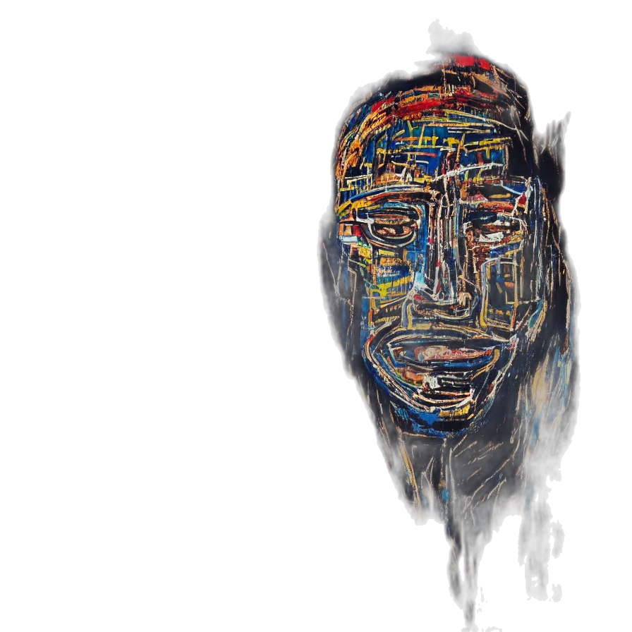 mask, face, robot, crown transparent PNG cut-out
