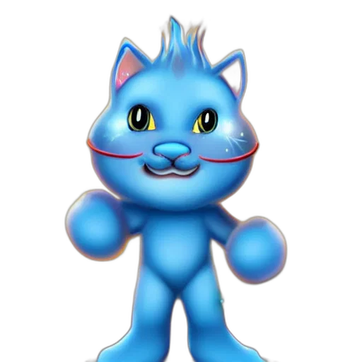 staff, creature, animal, 3d render transparent PNG cut-out