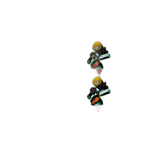 jewelry, robot, staff, weapon transparent PNG cut-out
