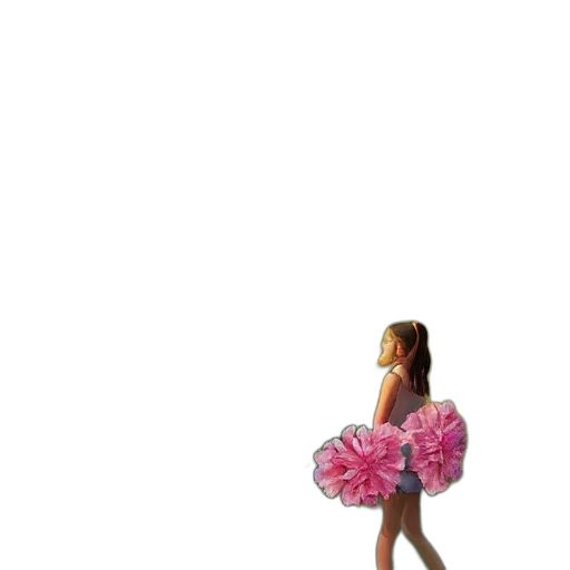 dress, flower, shoes, umbrella transparent PNG cut-out
