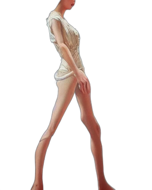 dress, staff, concept art, fantasy art, photorealistic, cartoon, pastel, golden transparent PNG cut-out