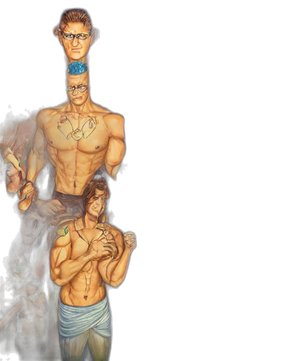 concept art, comic book art, fantasy art, watercolor transparent PNG cut-out