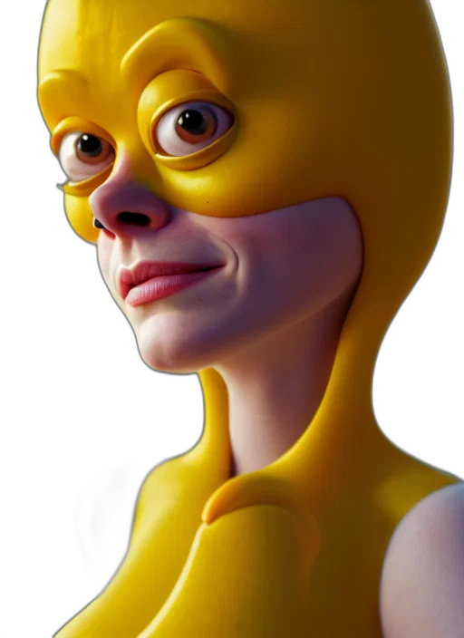 face, mask, robot, creature, 3d render, photorealistic, concept art, comic book art transparent PNG cut-out