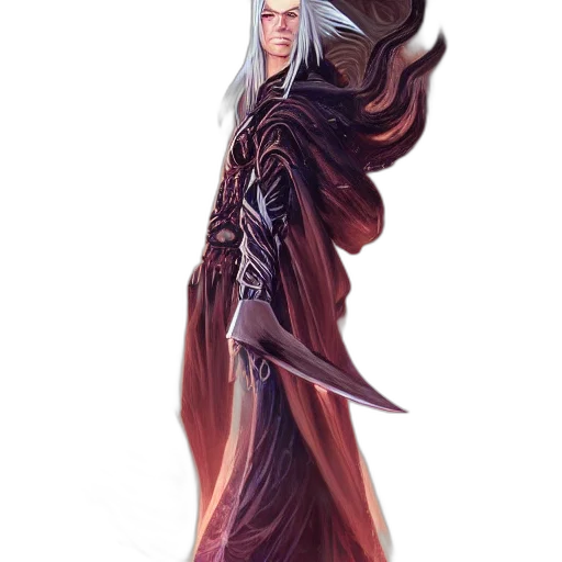 staff, dress, dragon, sword transparent PNG cut-out