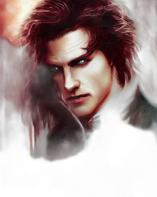 fantasy art, photorealistic, comic book art, concept art, red, alternate, cover, art transparent PNG cut-out