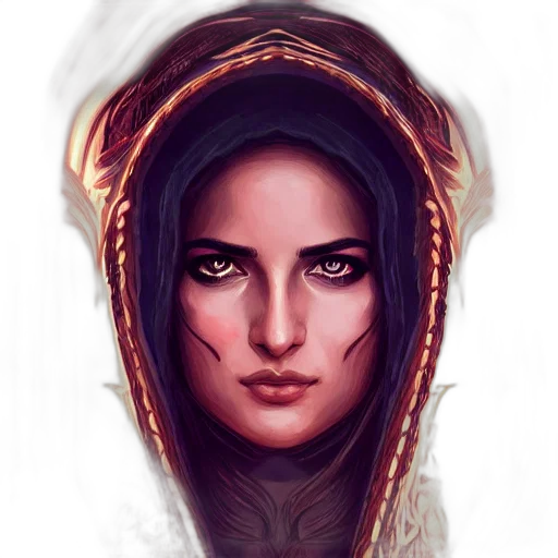 face, mask, fantasy art, concept art transparent PNG cut-out