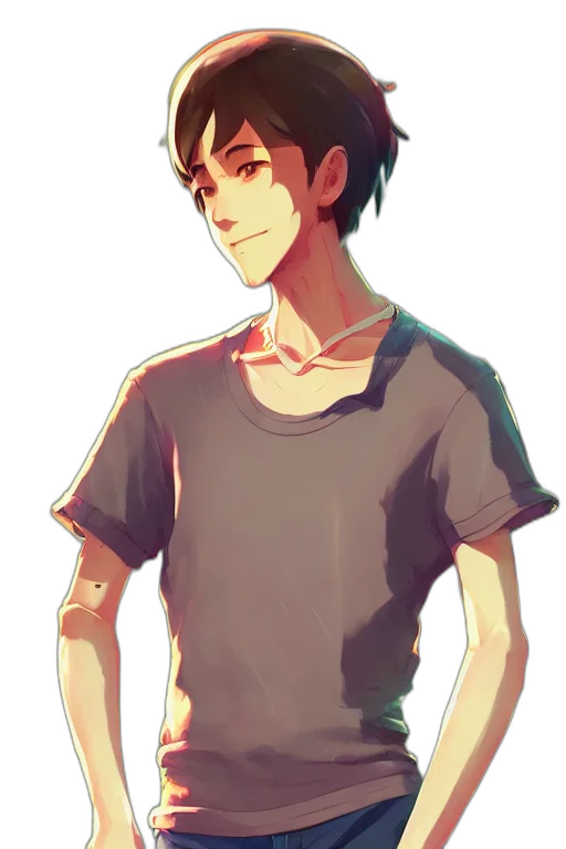 staff, anime, pixel art, cartoon, concept art, red, dark, neon transparent PNG cut-out