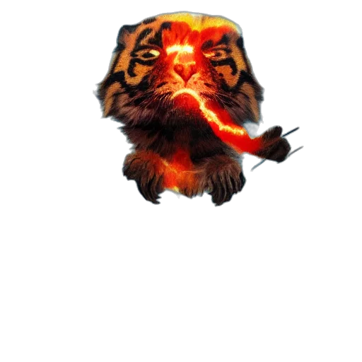 staff, mask, animal, creature, concept art, pixel art, fantasy art, comic book art transparent PNG cut-out