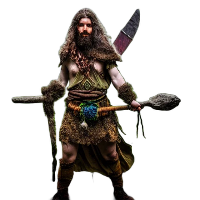 sword, staff, weapon, fantasy art, concept art, 3d render, photorealistic, photo transparent PNG cut-out