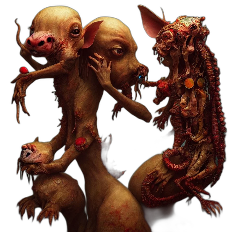 creature, staff, concept art, fantasy art, epic, professional, digital, art transparent PNG cut-out
