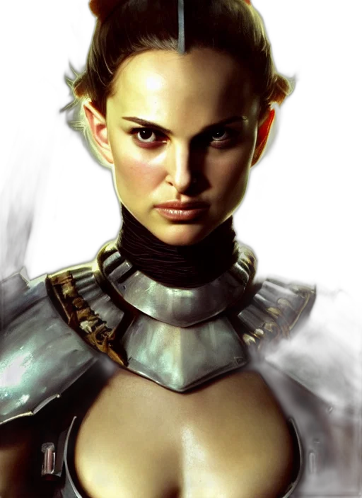 face, robot, fantasy art, photorealistic, concept art, comic book art, golden, earth tones transparent PNG cut-out