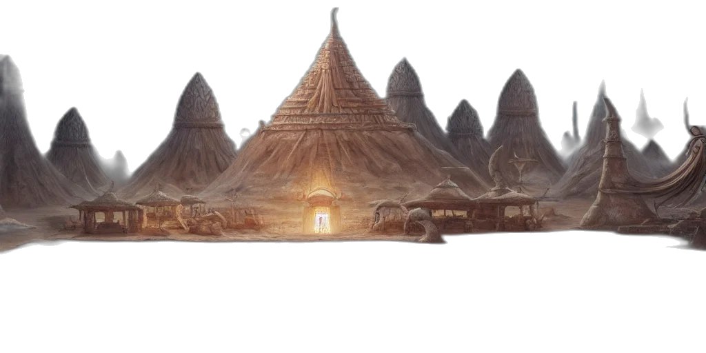 building, car, hat, crown, concept art, fantasy art, 3d render, watercolor transparent PNG cut-out