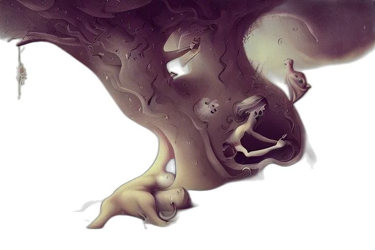 creature, dragon, face, mask transparent PNG cut-out