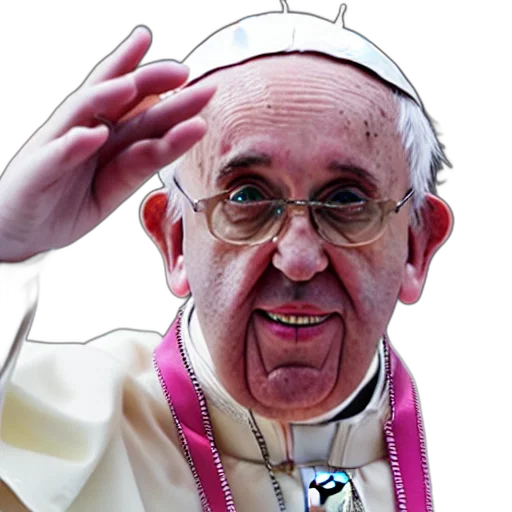 pope, francis, vocaloid transparent PNG cut-out