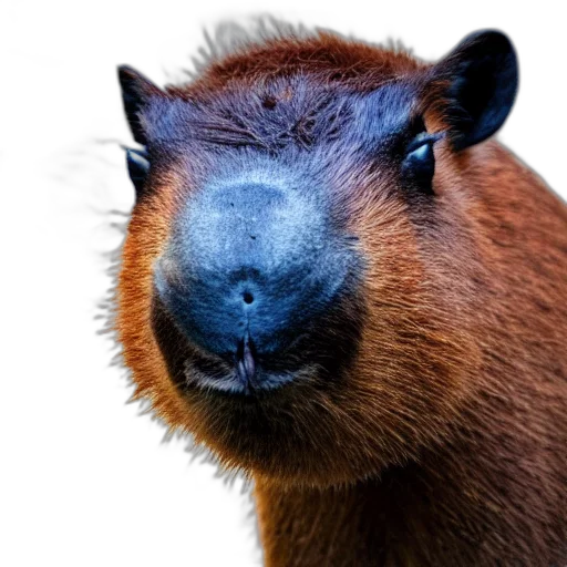 animal, face, creature, hat transparent PNG cut-out