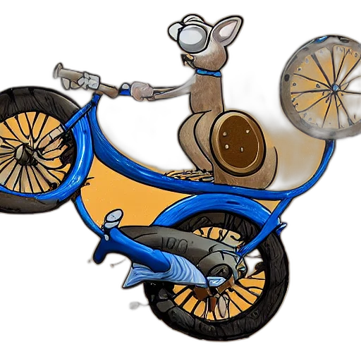 robot, concept art, cartoon, 3d render transparent PNG cut-out