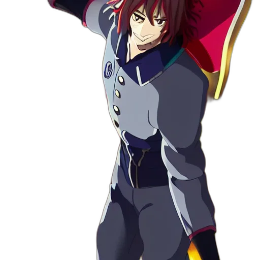 jacket, staff, sword, weapon transparent PNG cut-out