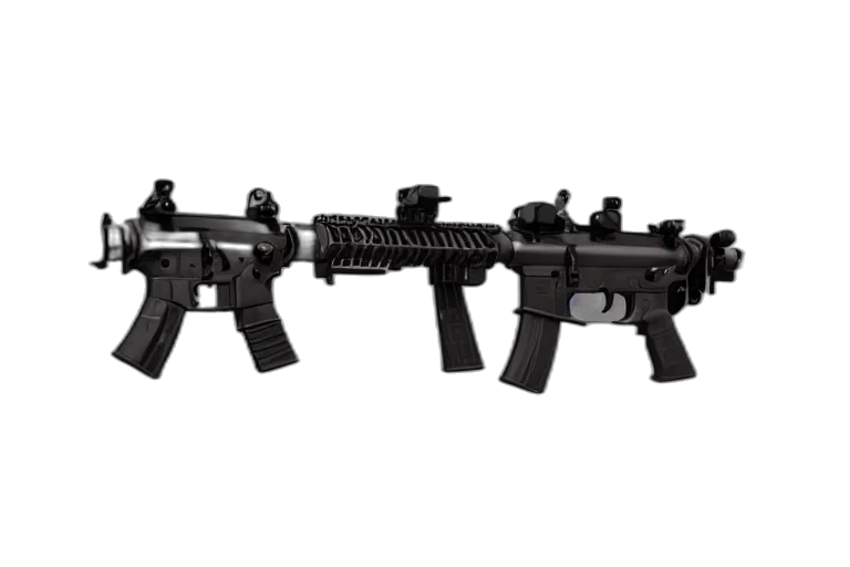 weapon, rifle, made, fisher, price, escape, tarkov, realistic transparent PNG cut-out