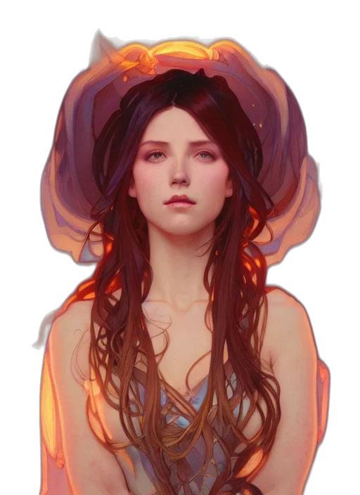 face, crown, dress, dragon transparent PNG cut-out