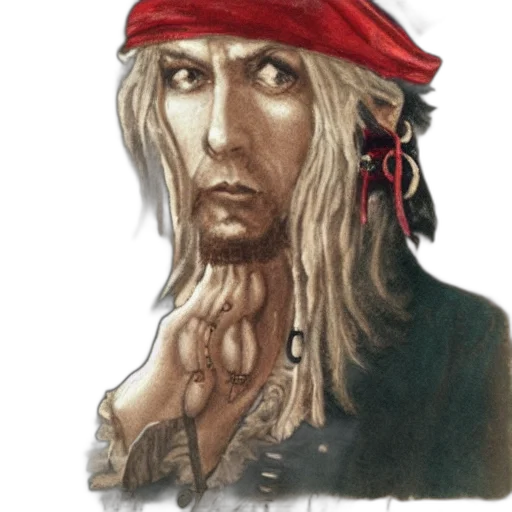 hat, face, jewelry, staff transparent PNG cut-out