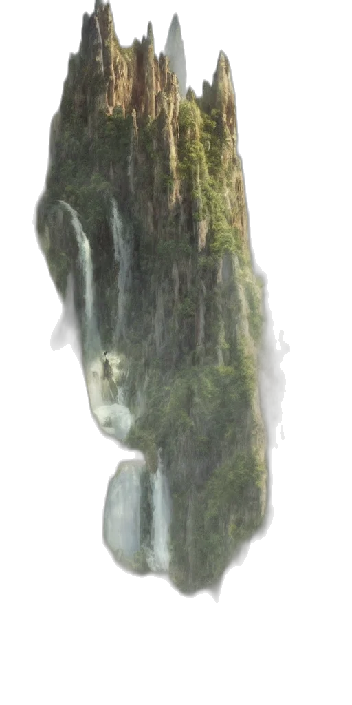 tree, hair, face, bottle transparent PNG cut-out