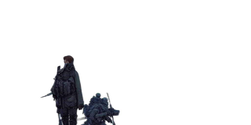 jacket, weapon, sword, dragon transparent PNG cut-out