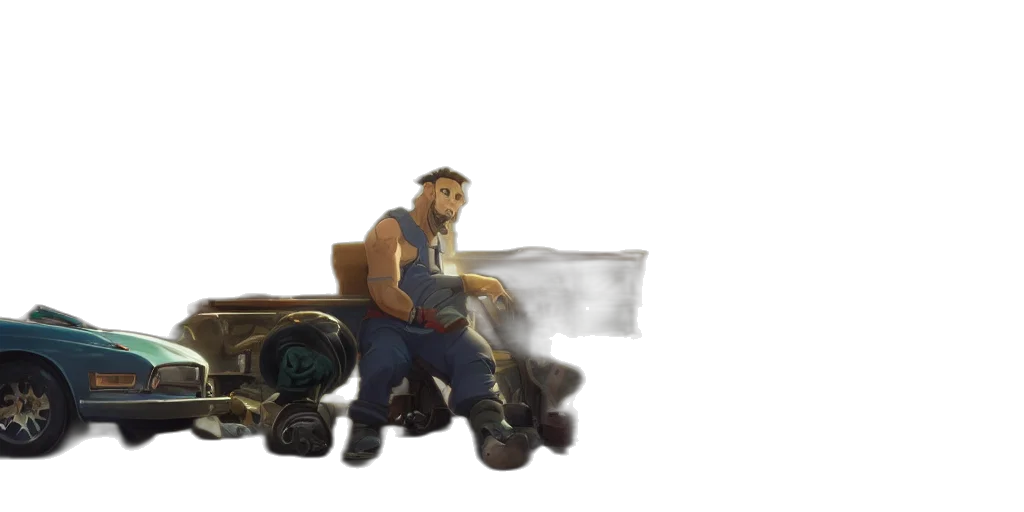 weapon, robot, sword, staff transparent PNG cut-out