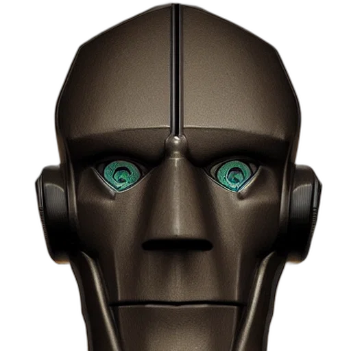 robot, mask, face, creature transparent PNG cut-out