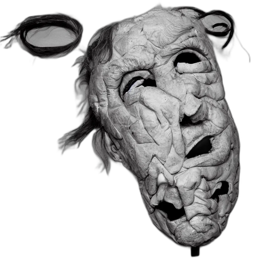 mask, face, creature, animal transparent PNG cut-out