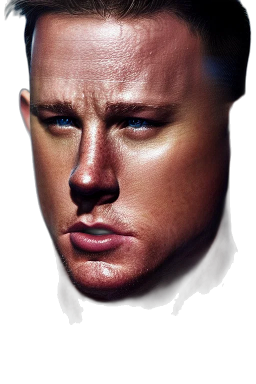 face, mask, hair, jacket transparent PNG cut-out