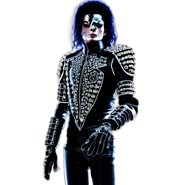 jacket, weapon, animal, staff, photorealistic, 3d render, concept art, pixel art transparent PNG cut-out
