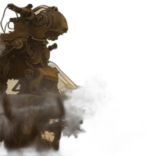 mask, robot, dragon, creature transparent PNG cut-out