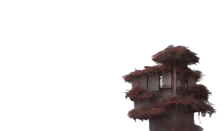 building, dragon, face, mask transparent PNG cut-out