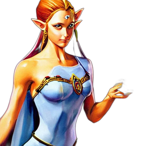 staff, jewelry, dress, fantasy art, concept art, pixel art, comic book art, princess transparent PNG cut-out