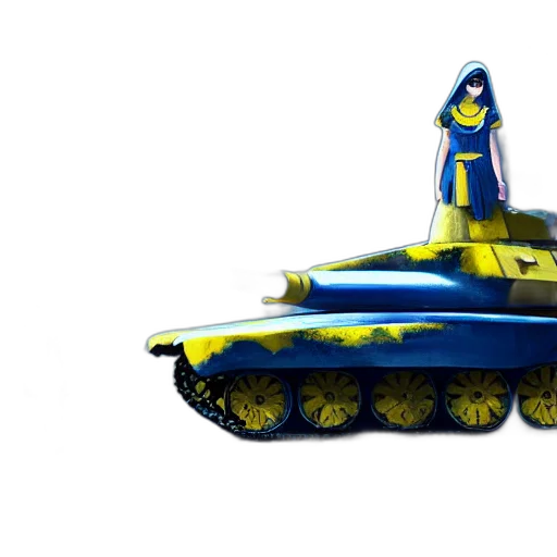 weapon, car, concept art, 3d render transparent PNG cut-out
