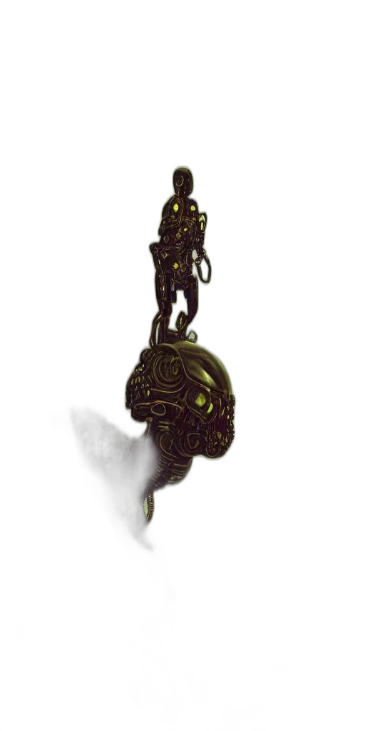 staff, jewelry, robot, crown transparent PNG cut-out