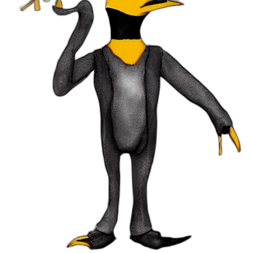 staff, animal, creature, robot transparent PNG cut-out