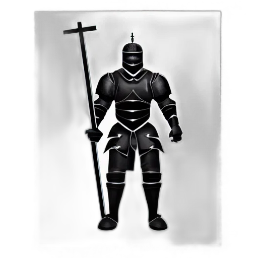 sword, robot, weapon, staff transparent PNG cut-out