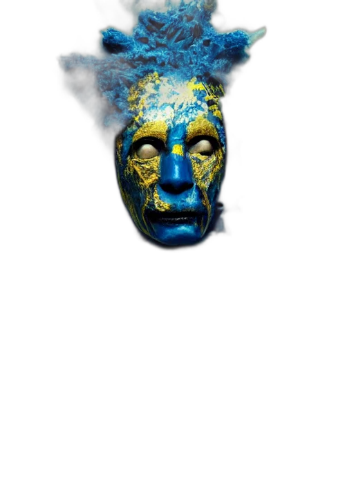 mask, face, staff, creature transparent PNG cut-out