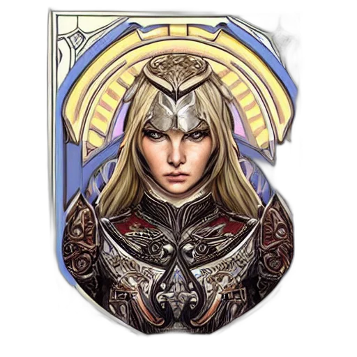 face, dragon, sword, crown transparent PNG cut-out
